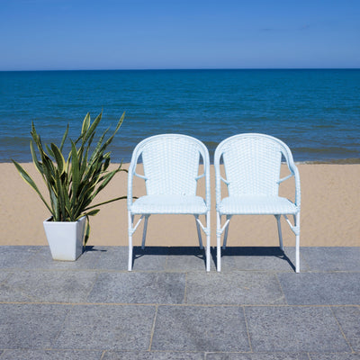 Fauteuil SAFAVIEH Doreth (lot de 2) - 23 L x 36 P x 25 H