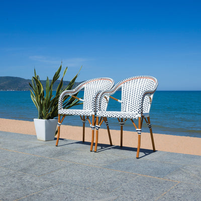 Fauteuil SAFAVIEH Doreth (lot de 2) - 23 L x 36 P x 25 H