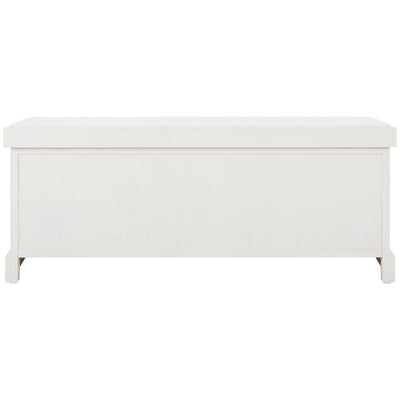 Banc de rangement à 3 tiroirs avec coussins SAFAVIEH Fiorello - 47,3 L x 15 L x 19 H - 47 L x 15 P x 19 H