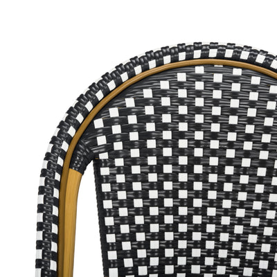 Chaise de salle à manger empilable SAFAVIEH Marolyn (lot de 2) - 18 L x 22 P x 35 H