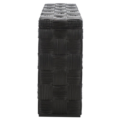 Console en rotin Mindel SAFAVIEH - 51 L x 14 P x 32 H