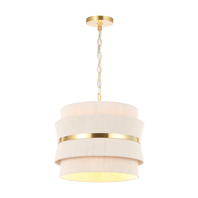 SAFAVIEH Oprea Suspension réglable à 3 lumières (ampoules LED incluses) - 16 x 16 x 16,5-72,5