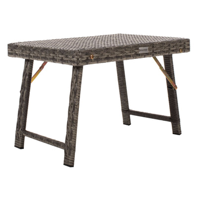 Ensemble de chaises longues d'extérieur Blaguna 3 pièces SAFAVIEH - 83 L x 20 P x 24 H