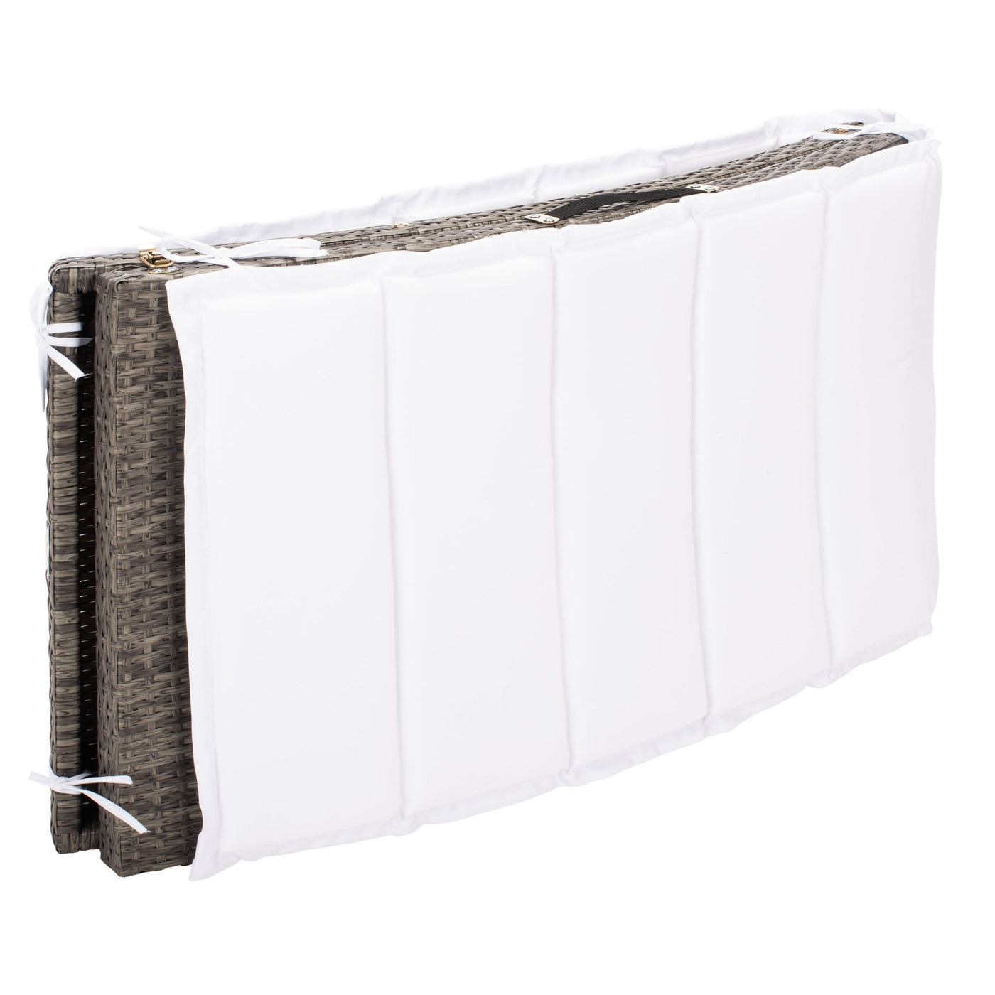 Ensemble de chaises longues d'extérieur Blaguna 3 pièces SAFAVIEH - 83 L x 20 P x 24 H