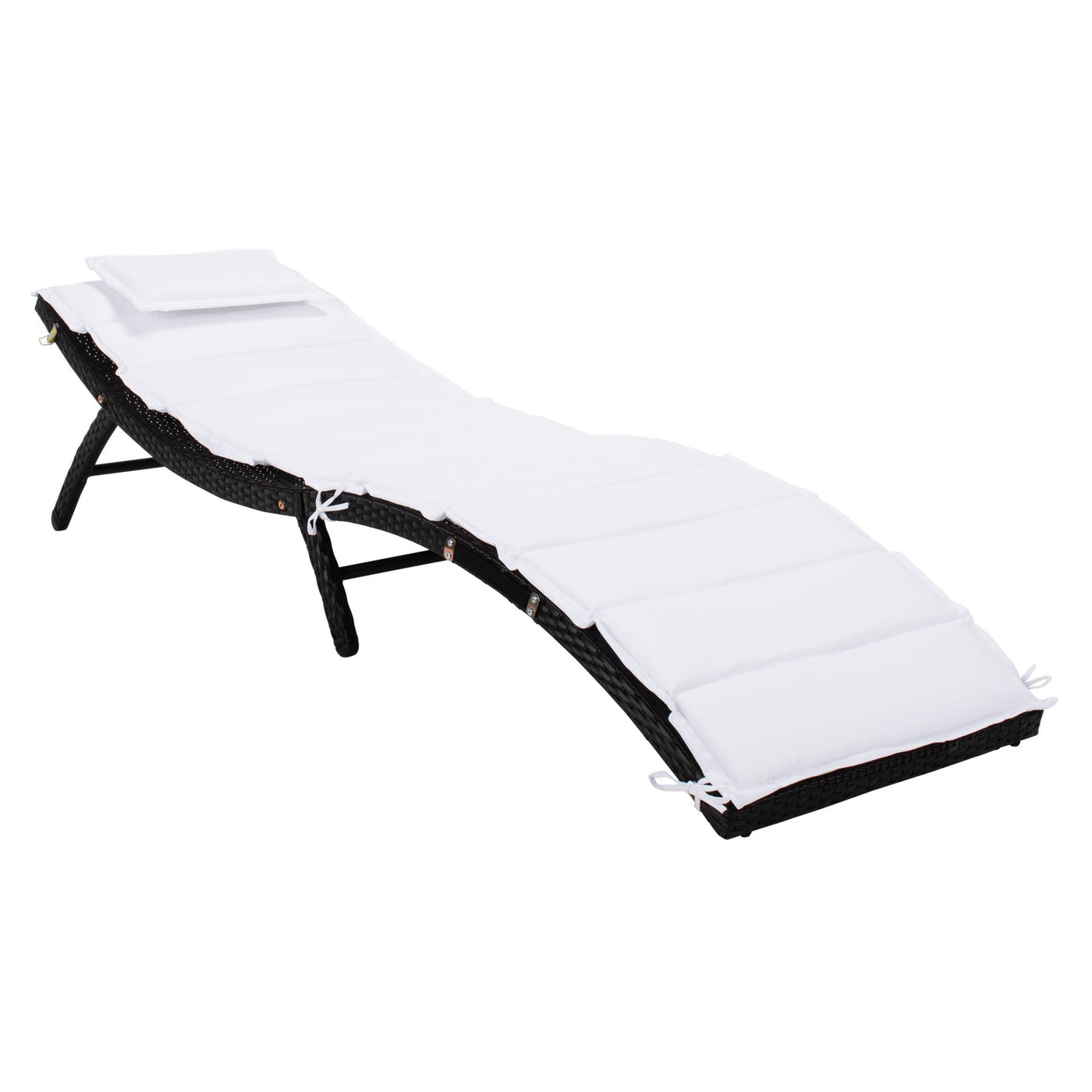 Ensemble de chaises longues d'extérieur Blaguna 3 pièces SAFAVIEH - 83 L x 20 P x 24 H