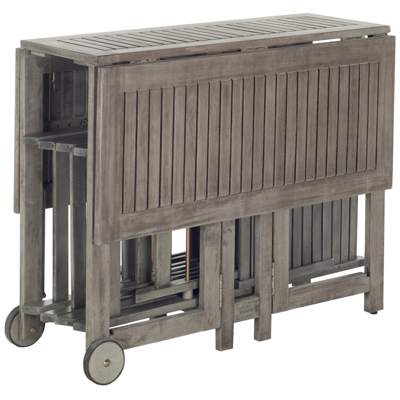 Ensemble de salle à manger d'extérieur 5 pièces SAFAVIEH Brandy - 43 x 35 x 29 cm