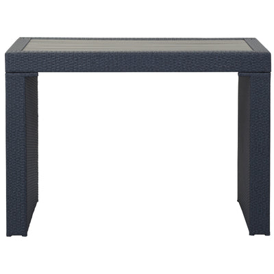 SAFAVIEH Ensemble de bar extérieur Euda (7 pièces) - 29Lx59Px42H