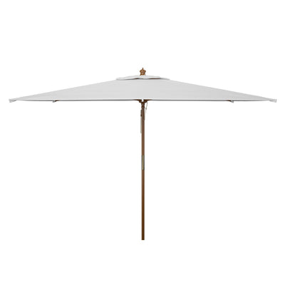 Parasol de marché à poulie en bois SAFAVIEH Outdoor Glauca de 11 pieds