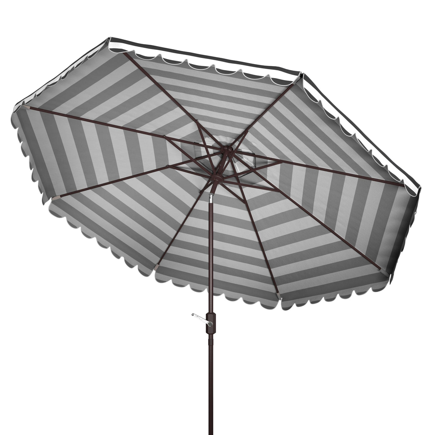 Parapluie rond à manivelle SAFAVIEH Outdoor Jaylee 11 pieds