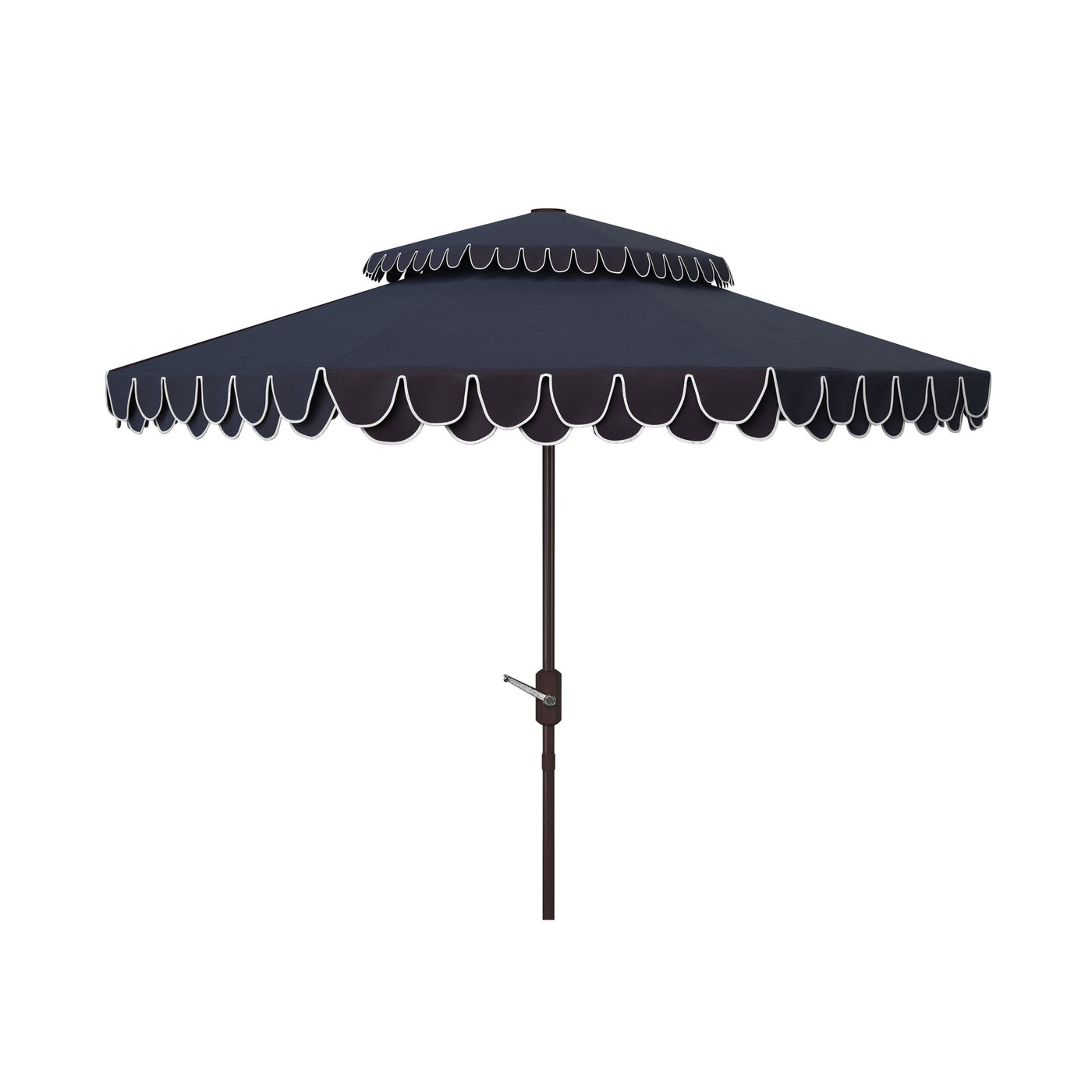 Parasol double toit SAFAVIEH Outdoor Kjerstin Valance 9 pieds