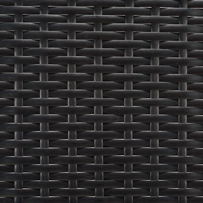 Lit de repos d'extérieur SAFAVIEH Taniyah en osier avec oreiller et coussins - 53 L x 28 P x 62 H