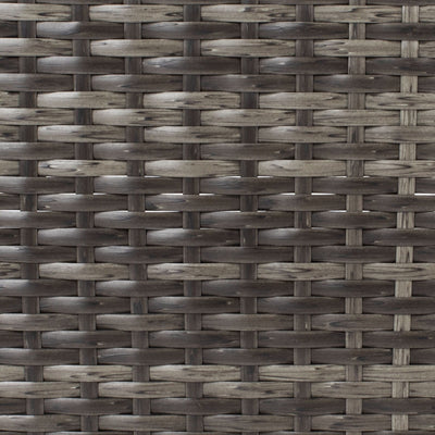 Lit de repos d'extérieur SAFAVIEH Taniyah en osier avec oreiller et coussins - 53 L x 28 P x 62 H