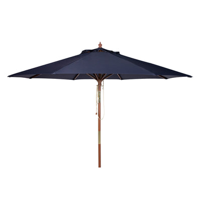 Parasol d'extérieur en bois SAFAVIEH Zlatana de 2,7 m
