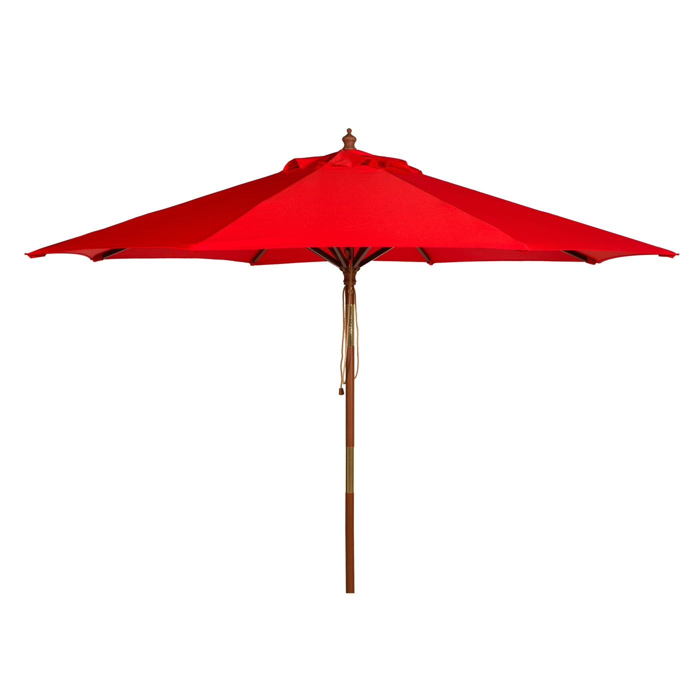Parasol d'extérieur en bois SAFAVIEH Zlatana de 2,7 m