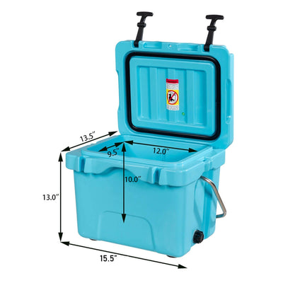 Glacière portable SKTAKOL 16 litres, anti-fuite, 24 canettes de glace - Voir les détails