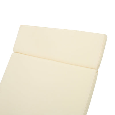 Ensemble de coussins d'extérieur Salem pour chaise longue - Coussins uniquement (lot de 2) par Christopher Knight Home - 79,25 L x 27,50 l x 1,50 H