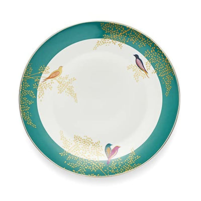 Service de table 12 pièces Sara Miller London Chelsea - 11 assiettes plates, 8 assiettes à dessert, 6 bols