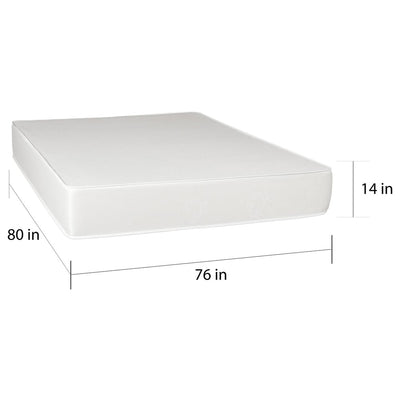 Matelas Select Luxury 14 pouces en mousse à mémoire de forme avec gel et technologie de refroidissement