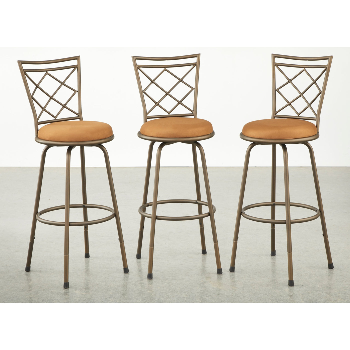 Tabourets pivotants à hauteur réglable Alyssa Simple Living (lot de 3)