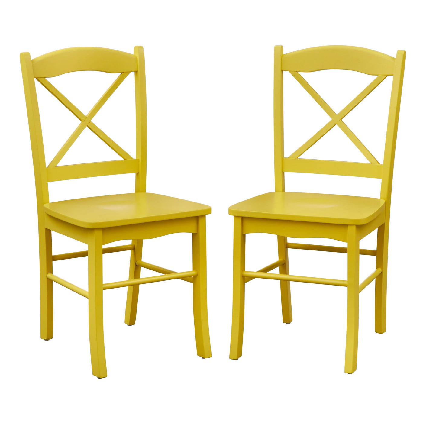 Chaises de salle à manger de style cottage de campagne Simple Living (lot de 2)