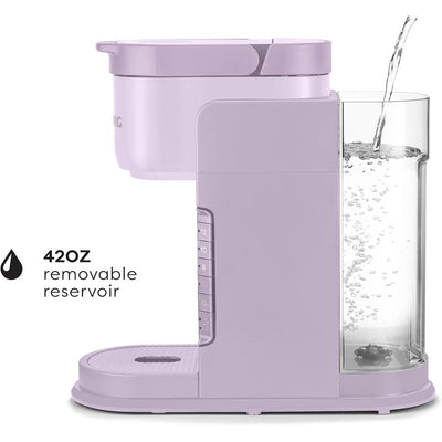 Cafetière K-Cup à dose unique, 3 tailles d'infusion, infusion forte, réservoir de 1,27 l, lavande