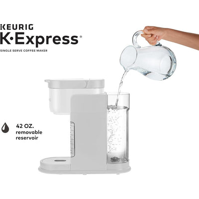 Cafetière K-Cup à dose unique, 3 tailles d'infusion, infusion forte, réservoir de 42 oz, pierre chaude