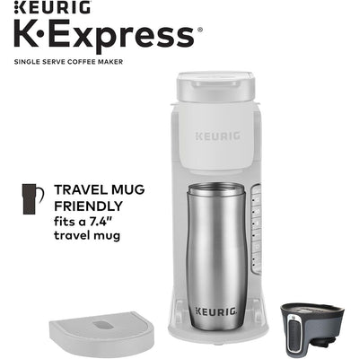 Cafetière K-Cup à dose unique, 3 tailles d'infusion, infusion forte, réservoir de 42 oz, pierre chaude