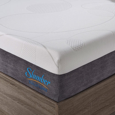 Matelas Slumber Solutions 14 pouces en mousse à mémoire de forme gel Choisissez votre confort - Blanc