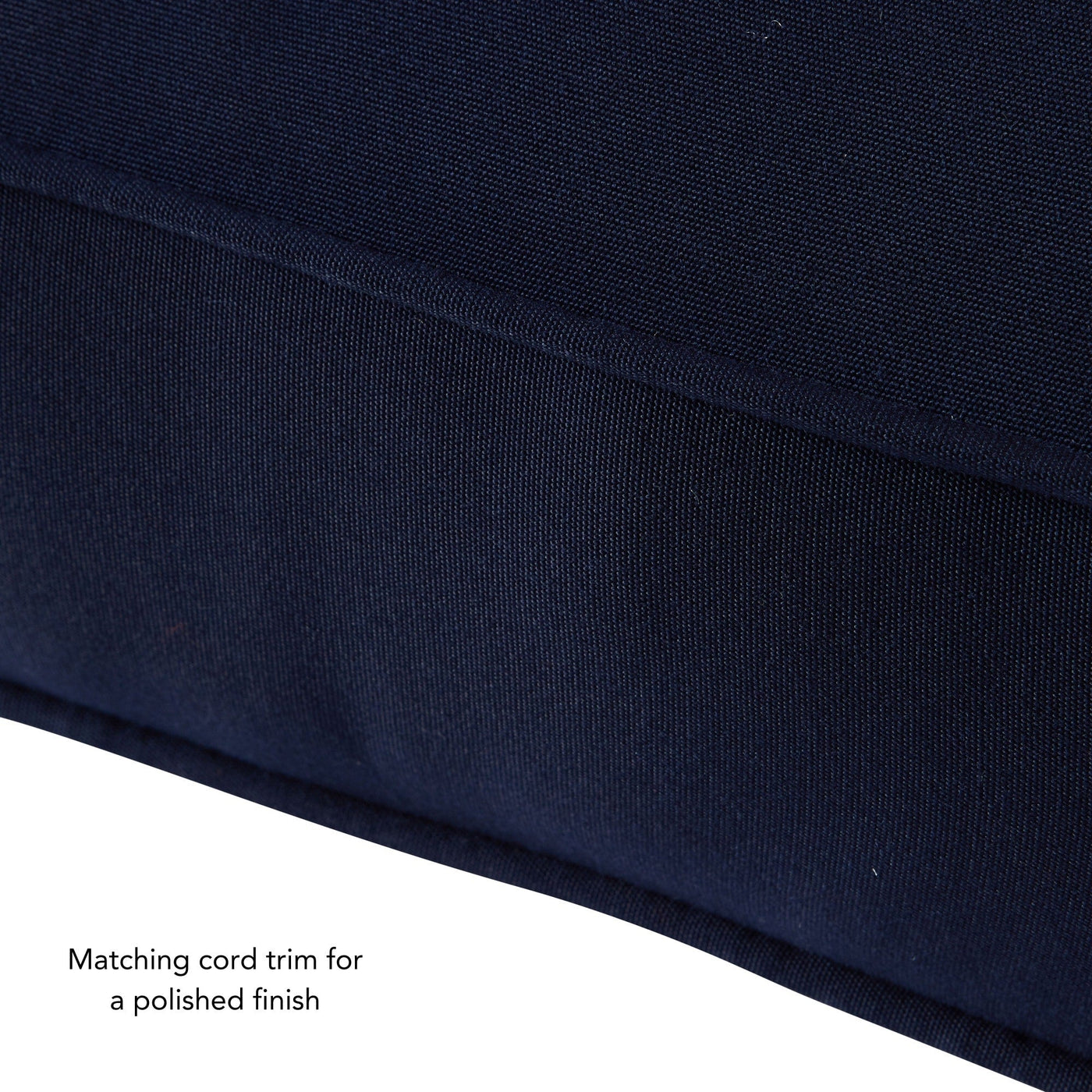 Ensemble de coussins d'extérieur à siège profond Sunbrella de qualité supérieure, 2 pièces