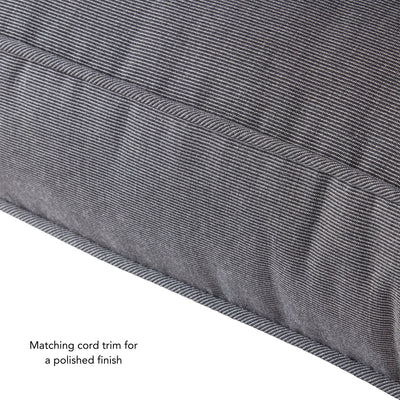 Ensemble de coussins d'extérieur à siège profond Sunbrella de qualité supérieure, 2 pièces