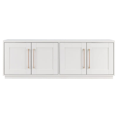 Meuble TV rectangulaire Tillman pour téléviseurs jusqu'à 75