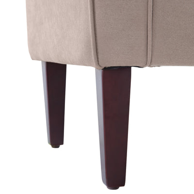 Banc de rangement rembourré, banc d'entrée avec dessus rabattable touffeté, 50,4 pouces