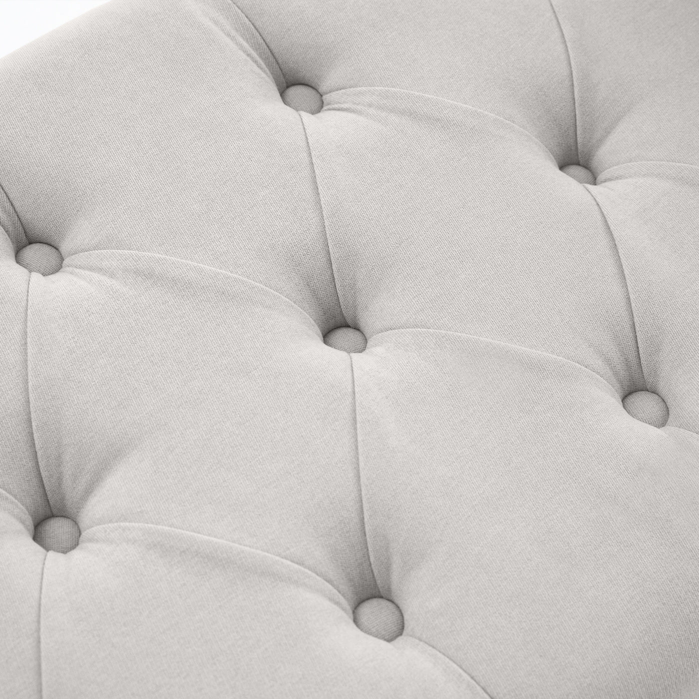 Banc de rangement rembourré, banc d'entrée avec dessus rabattable touffeté, 50,4 pouces