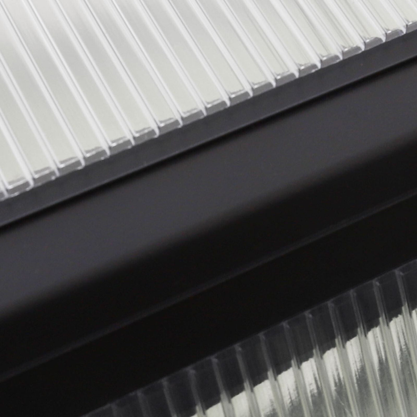 Serre de jardin en aluminium VEIKOUS avec ventilation de toit réglable et porte verrouillable, gris