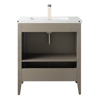 Meuble-lavabo simple Vanity Art 20, 24 ou 30 avec dessus en céramique