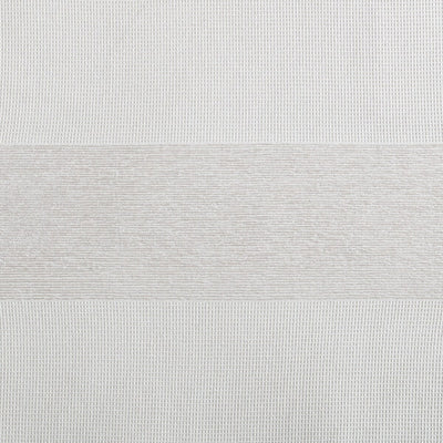 Parure de couette Vera Wang en chenille gaufrée beige à rayures