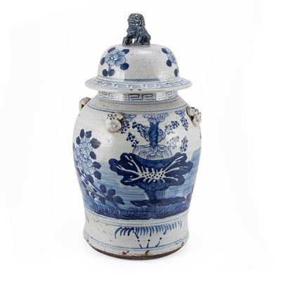 Plantes des quatre saisons en pot Temple vintage - Grand