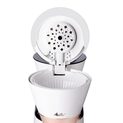 Cafetière filtre Vision Luxe 12 tasses avec tableau de bord rotatif