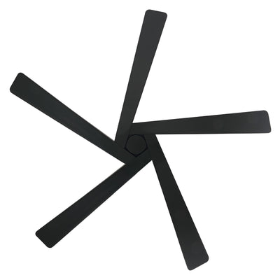 Ventilateur de plafond d'intérieur WINGBO 54 pouces avec moteur à courant continu sans éclairage - N/A