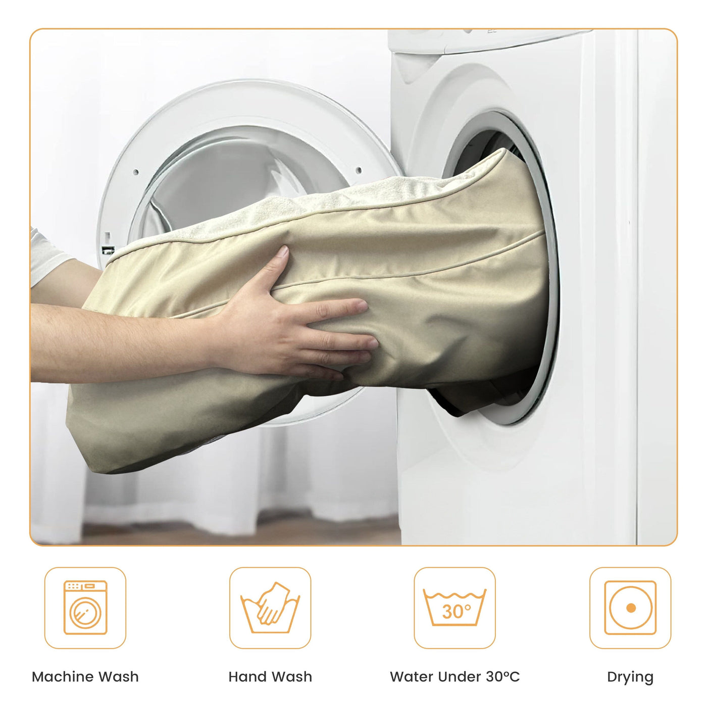 Lit orthopédique imperméable en mousse pour chien WOWMAX pour grands chiens