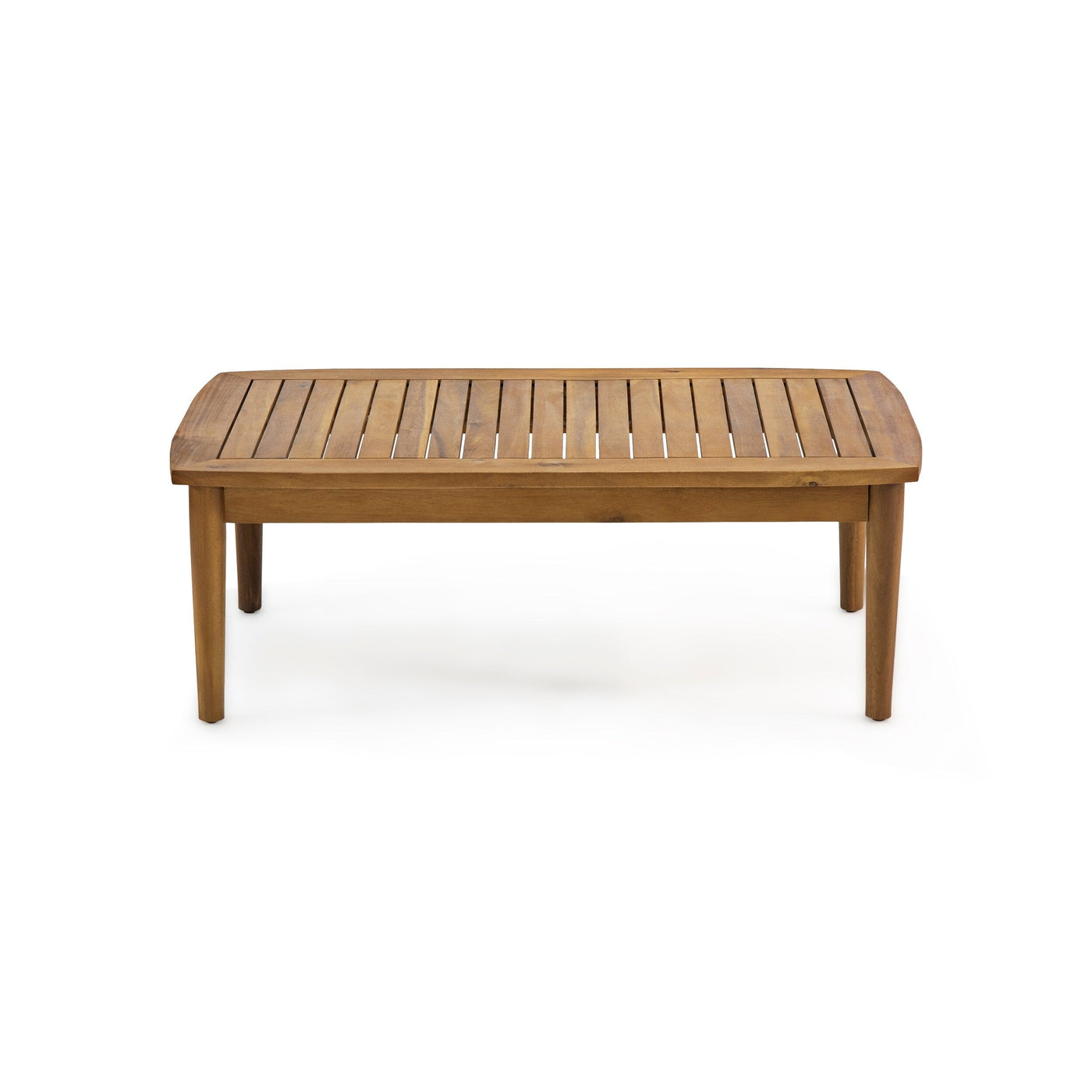 Ensemble de salon de jardin Willowbrook en bois d'acacia 4 places par Christopher Knight Home