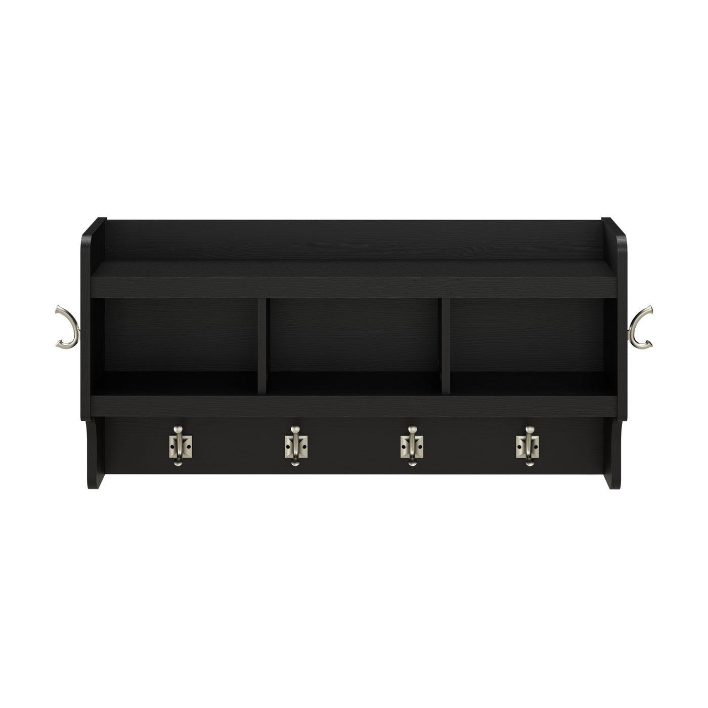 Porte-manteau mural Woodland 40 W avec étagère par Bush Furniture