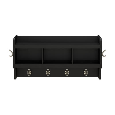 Porte-manteau mural Woodland 40 W avec étagère par Bush Furniture