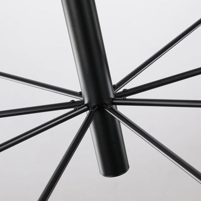 Lustre chandelier minimaliste à 15 lumières, 2 niveaux, design ancien - 48